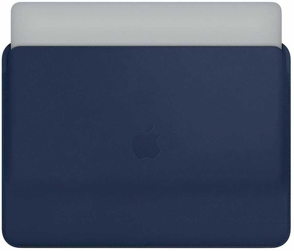 Apple Leather Sleeve für das MacBook 13 Zoll   Midnight Blue