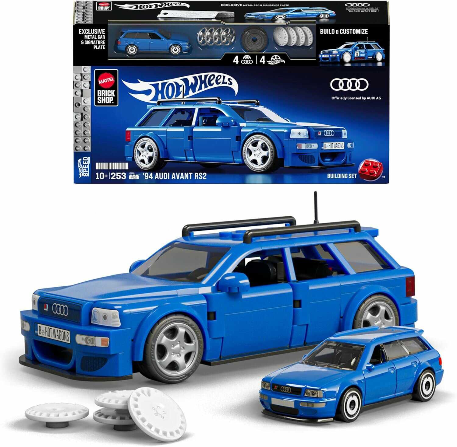 Mattel Brick Shop Hot Wheels Speed Series Audi Avant RS2 19,99€ statt 24,99€