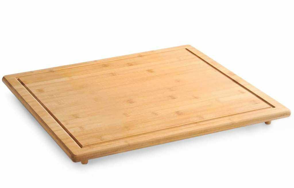 Kesper | Herdabdeckplatte, Material: FSC zertifizierter Bambus, Material: 56 x 50 x 4.5 cm, Farbe: Holzfarben | 58599 13 (Prime)