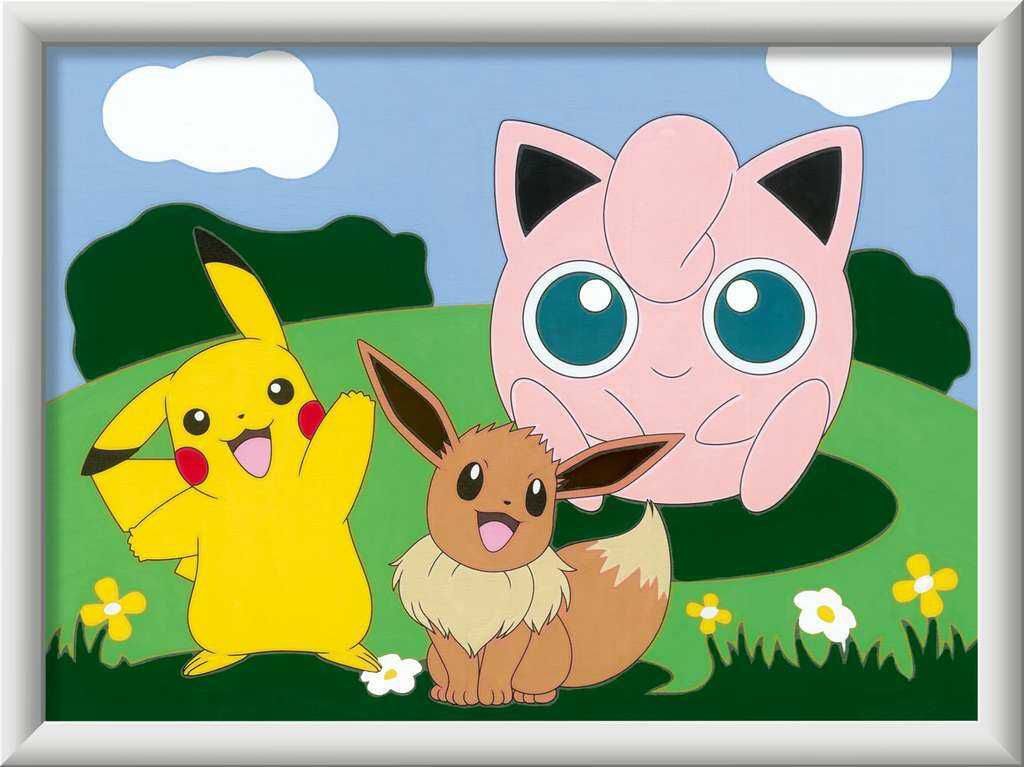 Ravensburger CreArt 20298 Pokemon Malen nach Zahlen (Prime)