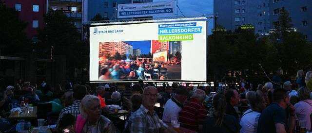 Berlin Hellersdorf Balkonkino 2025 (kostenloses Open Air Kino)