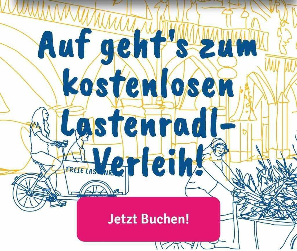 Freie Lastenradl – Lastenräder & Anhänger kostenlos ausleihen (Verein Lastenradl München e.V.) Freie Lastenradl – Lastenräder & Anhänger kostenlos ausleihen (Verein Lastenradl München e.V.)