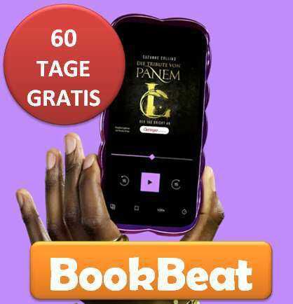 BookBeat: 60 Tage kostenlos | 1 Million Hörbücher & E Books | Angebot eBook | Neukunden/Neuer Account oder Student  50% | DE & AT Kostenlos  statt 19,98€