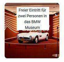 Kostenloser Eintritt ins BMW Museum München für 2 Personen (Sixt) Kostenlos statt 24€ Kostenloser Eintritt ins BMW Museum München für 2 Personen (Sixt) Kostenlos statt 24€