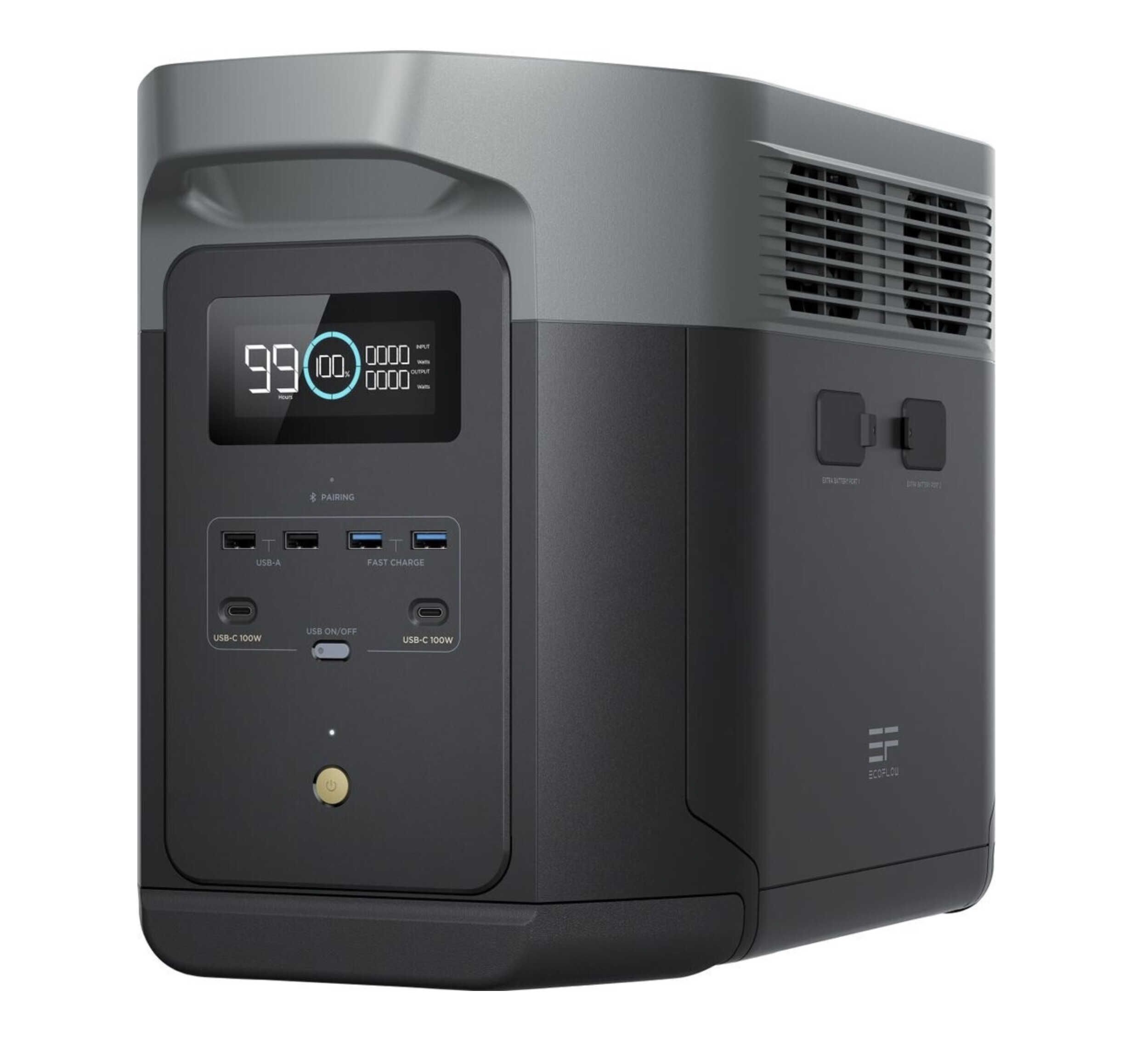 ECOFLOW DELTA 2 Max Powerstation 2400W 2048Wh für 813,83€ statt 887€