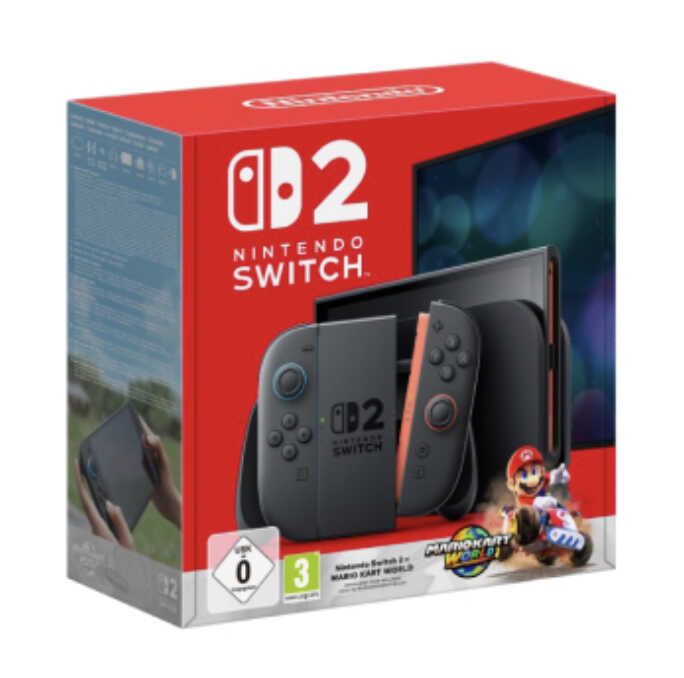 Nintendo Switch 2 inkl. Mario Kart World für 1€ + Telekom MagentaMobil S 30GB für 39,95€ mtl. + 240€ Cashback + 50€ Nintendo Guthaben