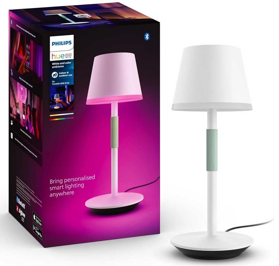 Philips Hue White & Color Ambiance Go Tragbare Tischleuchte (530 lm)   97,93€ statt 110,50€