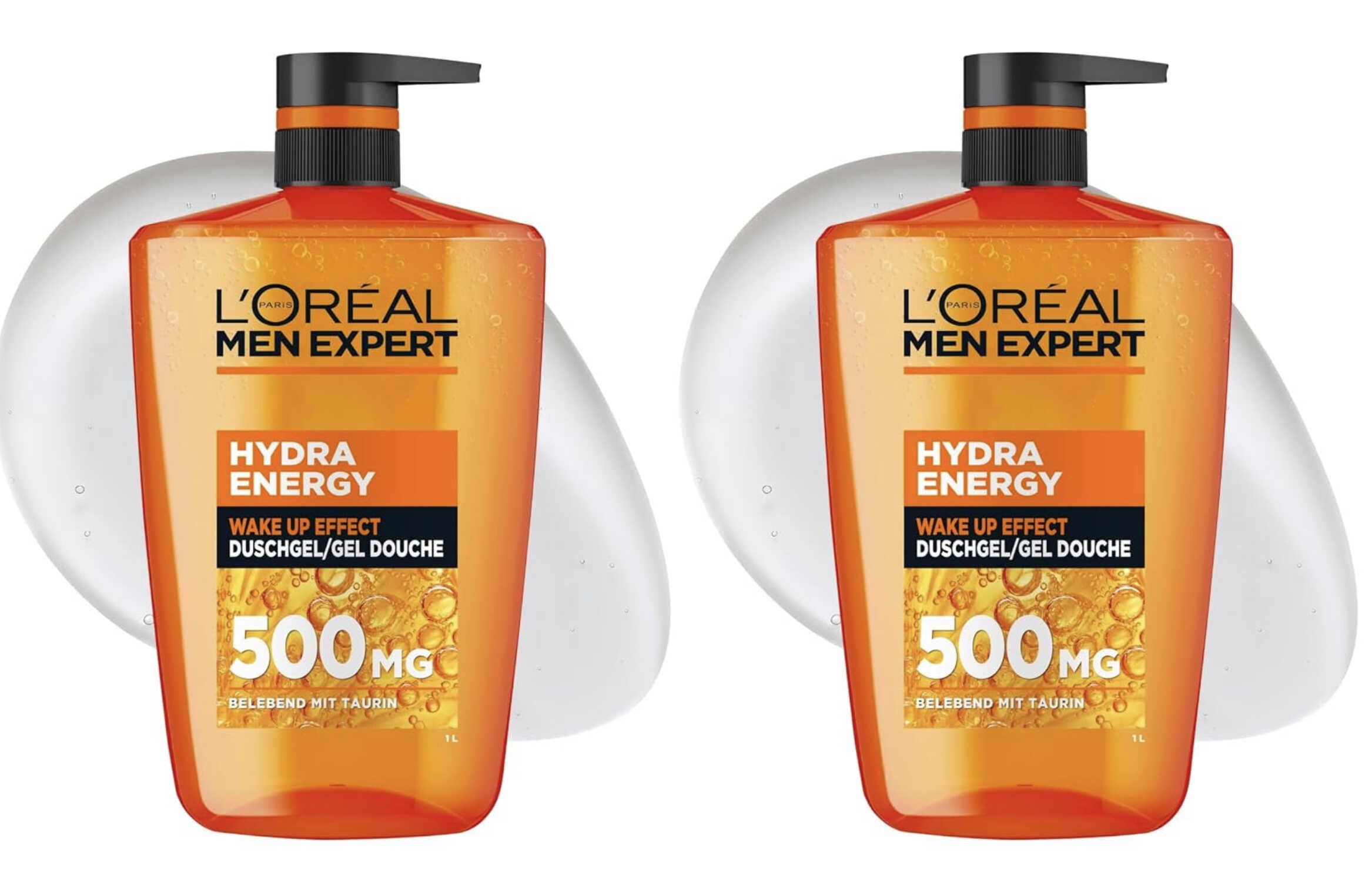 2x 1L L'Oréal Hydra Energy Men Expert Duschgel und Shampoo ab 9,69€ statt 11,98€ 2x 1L LOréal Hydra Energy Men Expert Duschgel und Shampoo ab 9,69€ statt 11,98€