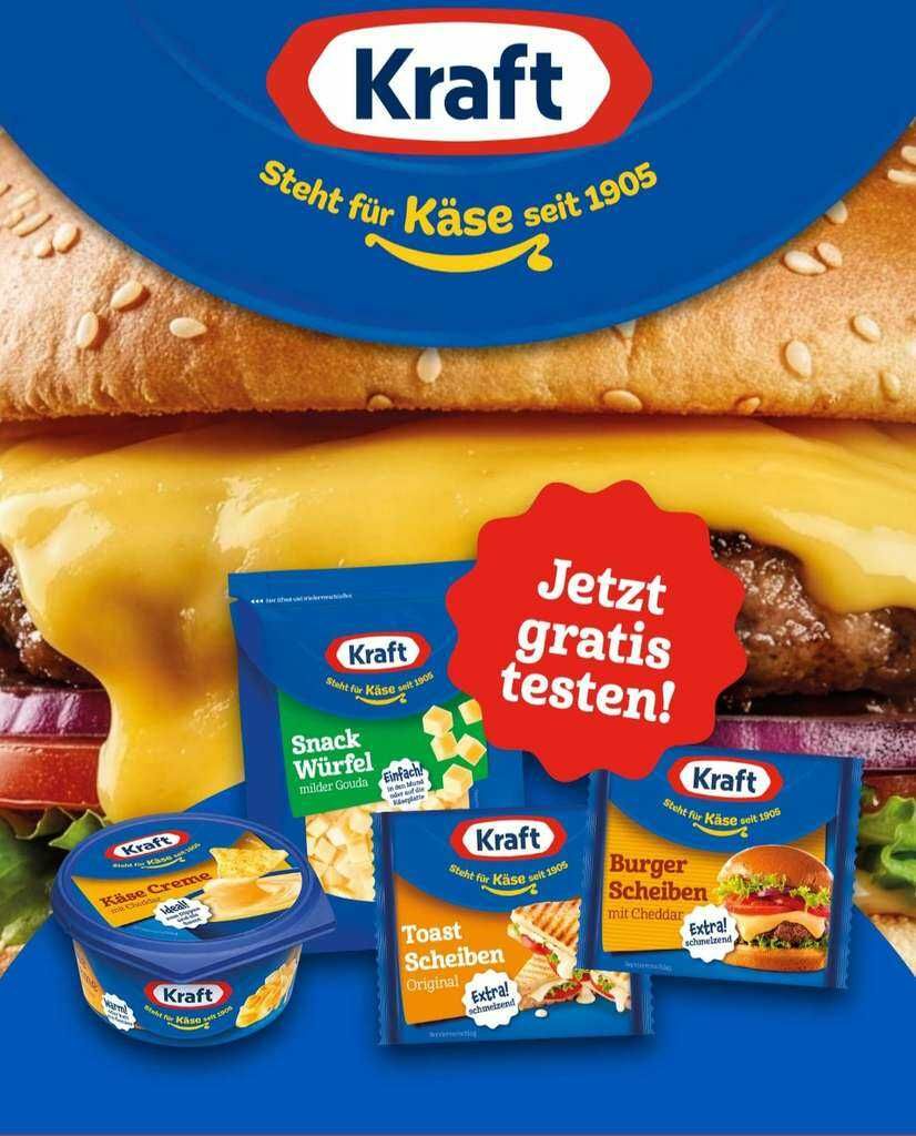 [GzG] KRAFT Käse Gratis Testen