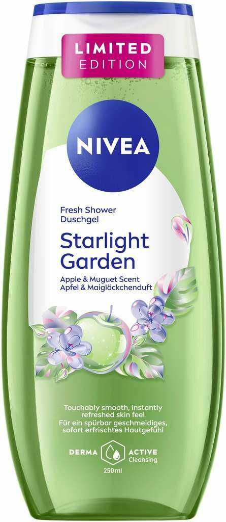 [Müller] NIVEA Duschgel Starlight Garden Apfel & Maiglöckchenduft   Solar Sparks und Floral Moon auch 1€