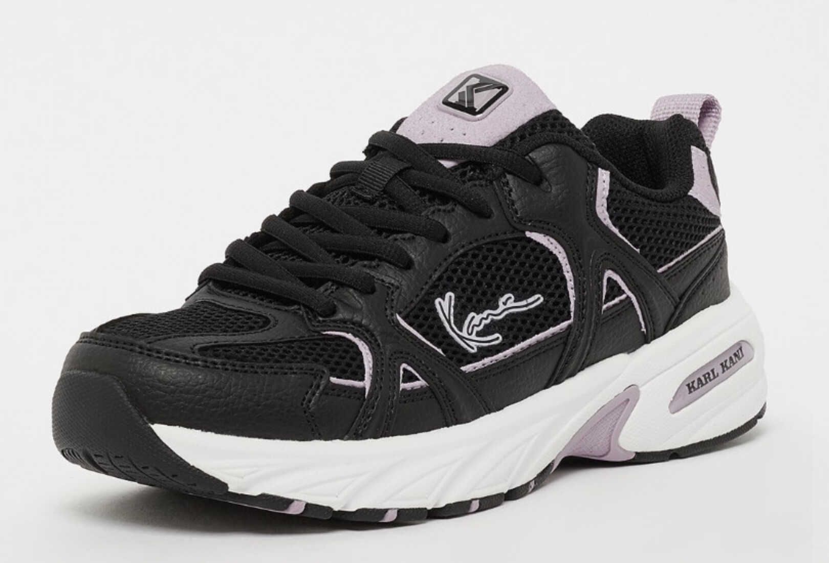 Karl Kani Prime Runner Damen Sneaker (Schwarz/Pink) für 25,95€ statt 64,56€