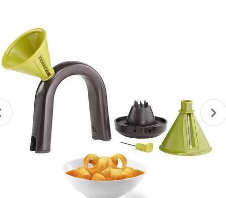 TEFAL Ingenio Spiralschneider, 2 Aufsätze, grün/schwarz, K22980 [Prime]