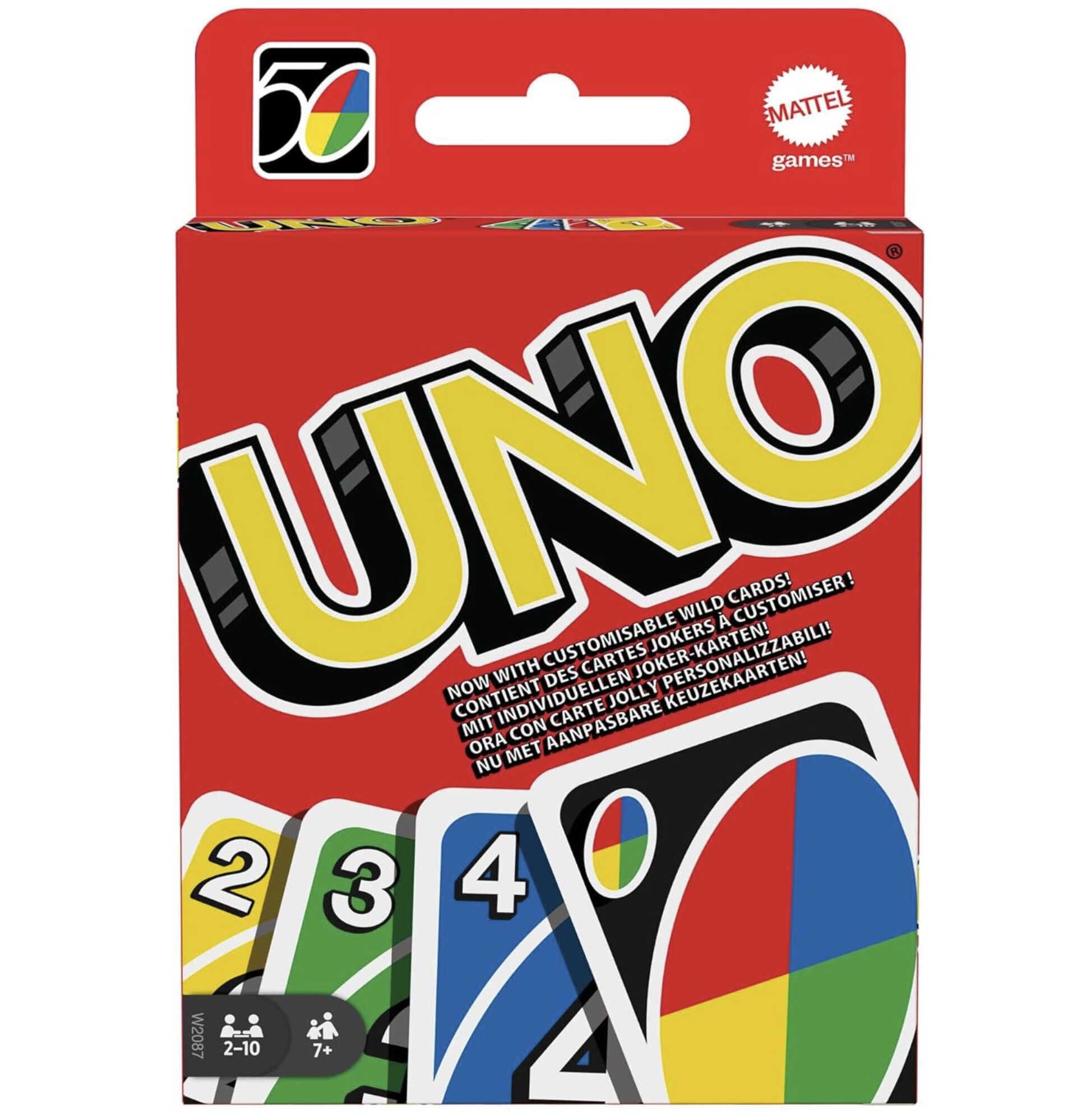 UNO Kartenspiel (2-10 Spieler, ab 7 Jahren) ab 5,89€ statt 6,99€ UNO Kartenspiel (2 10 Spieler, ab 7 Jahren) ab 5,89€ statt 6,99€