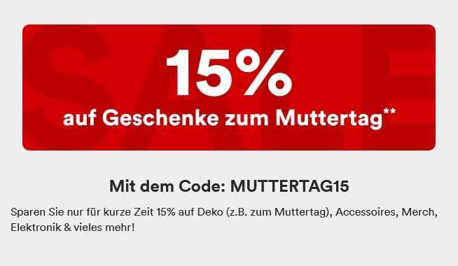 15% bei Thalia auf einige Kategorien Gutschein: MUTTERTAG15 15% bei Thalia auf einige Kategorien Gutschein: MUTTERTAG15