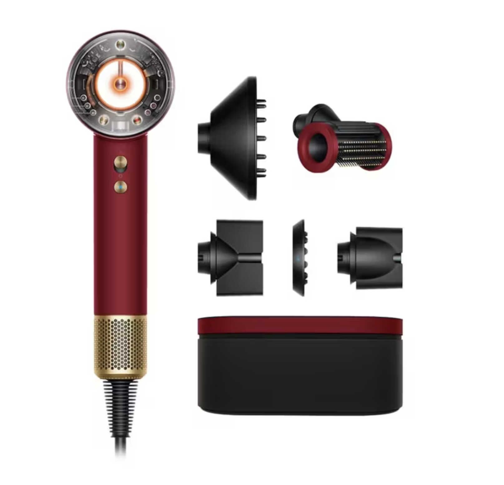 Dyson Supersonic Nural Dyson Supersonic Nural Straight + Wavy in samtrot/gold für 303,87€ statt 399€