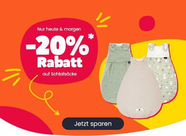 [babymarkt ] 20% Rabatt auf Schlafsäcke
