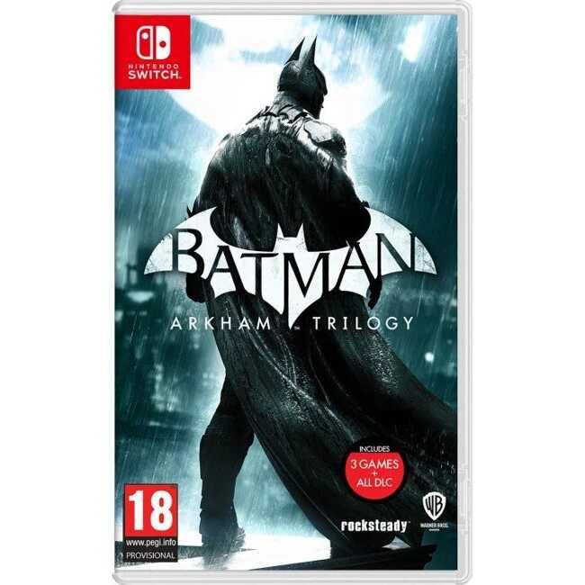 Batman Arkham Trilogy (Nintendo Switch)   3 Spiele PLUS alle DLCs in einem Komplettpaket 27,94€ statt 33,90€