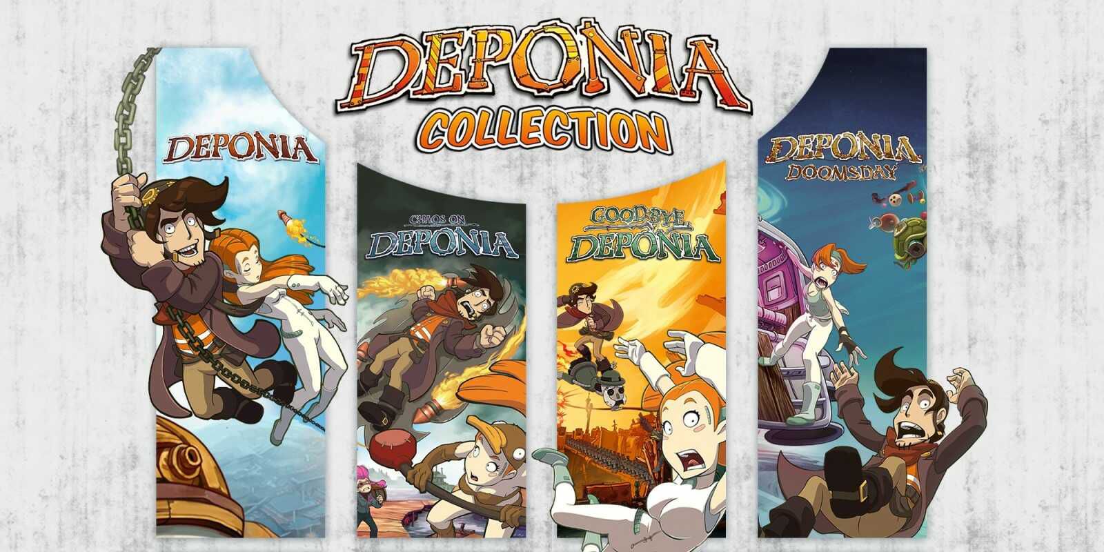 Deponia Collection ~ 3,99€ statt  39,99€  (4 Spiele)
