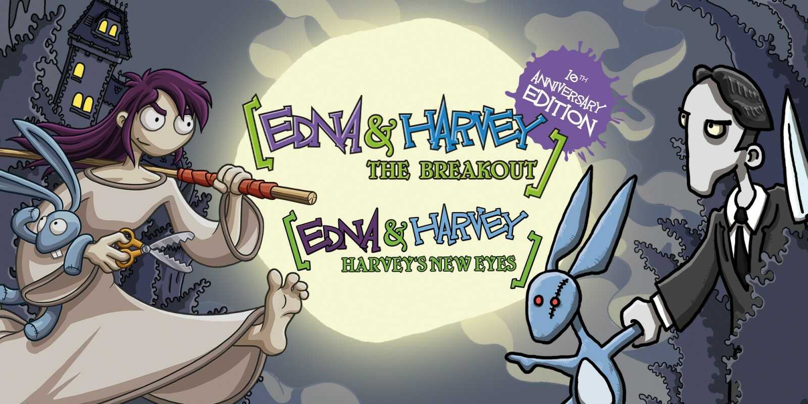 [Nintendo eShop] Edna & Harvey Bundle 3,89€ statt  29,99€