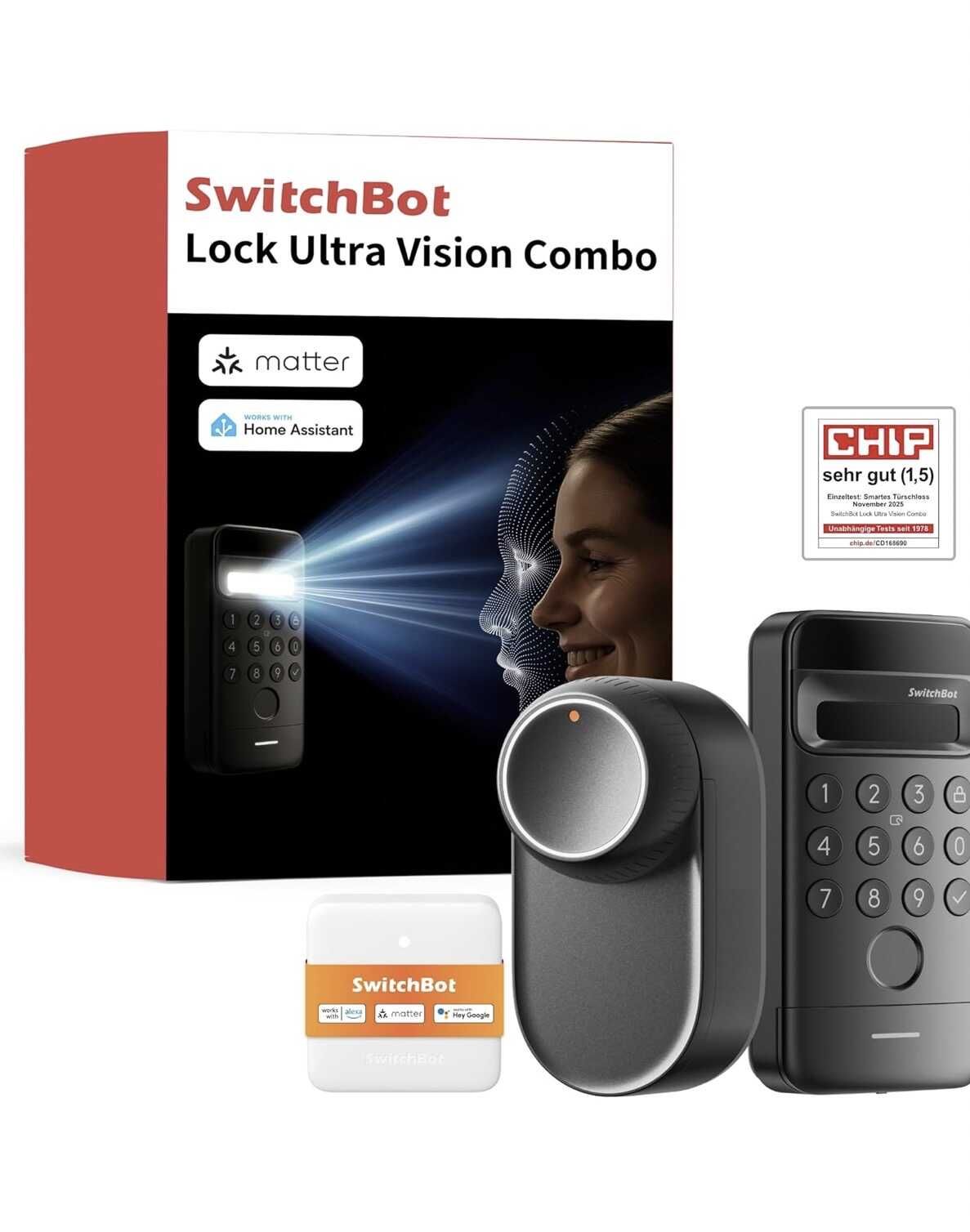 SwitchBot WLAN Smart Lock Ultra mit Keypad
