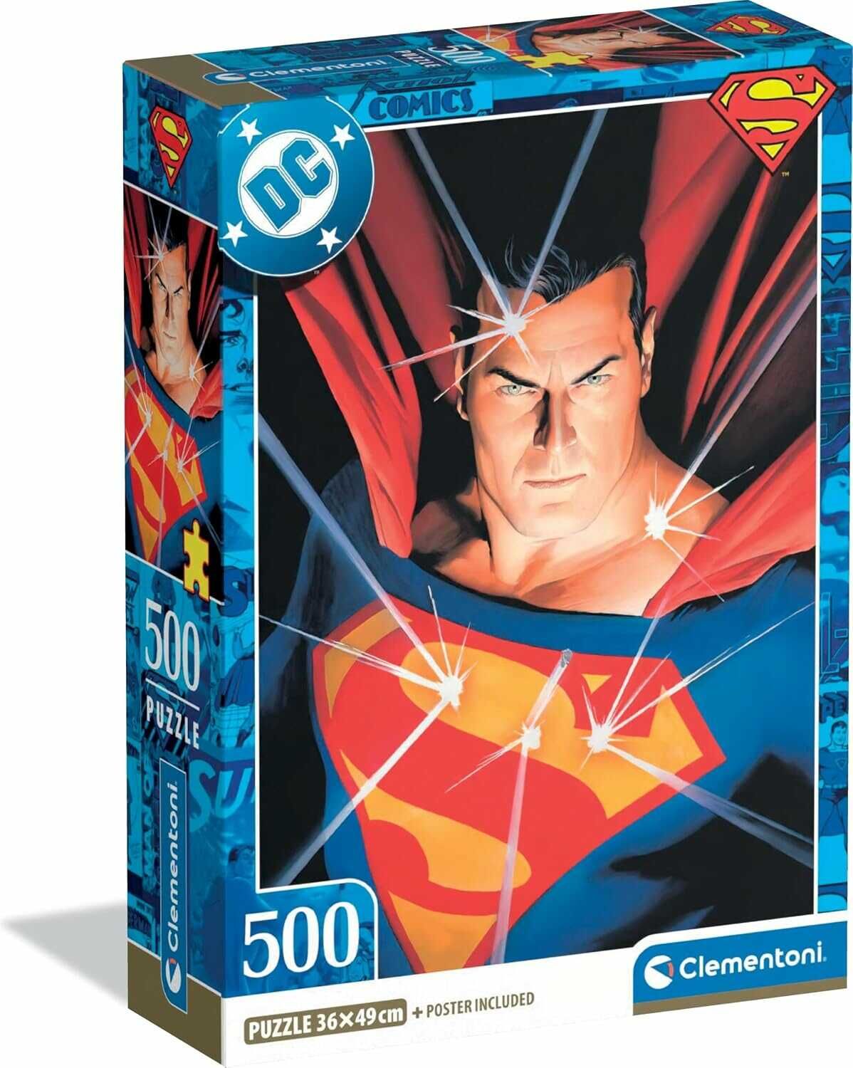 Clementoni 35601 Superman Puzzle 500 Teile Compact für 4,32€ statt 8,95€ Clementoni 35601 Superman Puzzle 500 Teile Compact für 4,32€ statt 8,95€