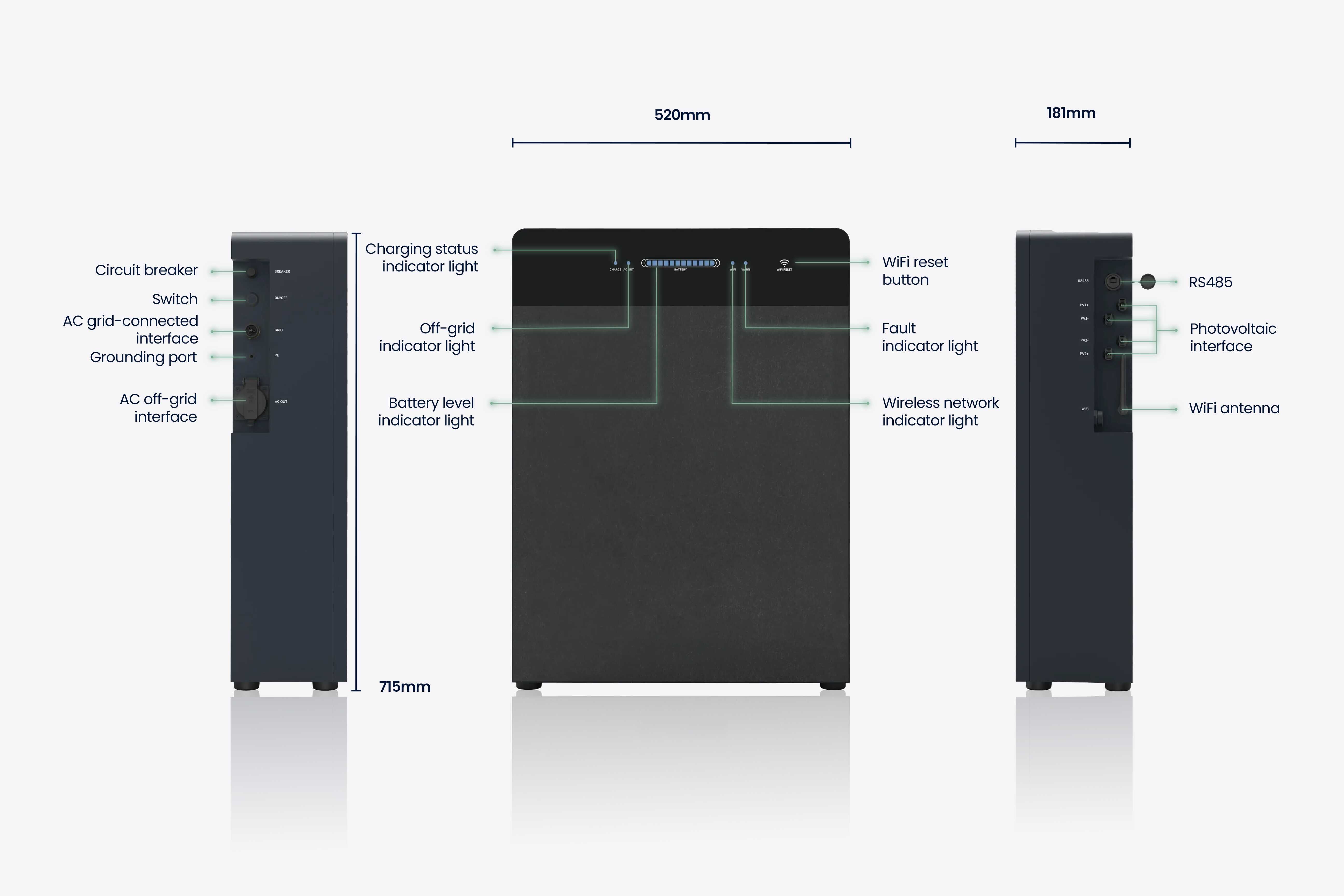 Solarspeicher Voltdeer SR5000 5kWh für 899€ inkl. Versand