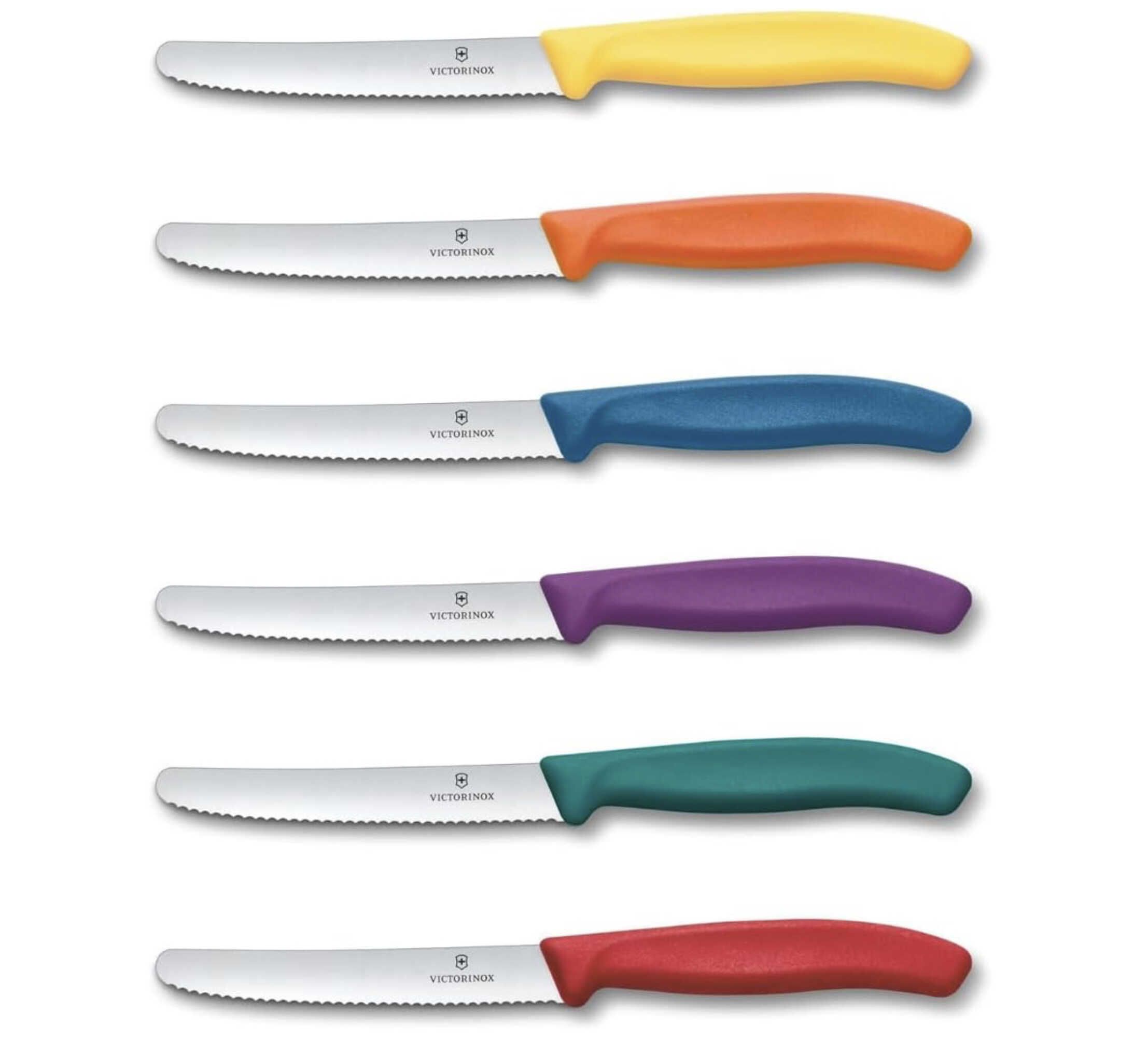 6er Pack Victorinox Swiss Classic Frühstücksmesser Wellenschliff 11cm Farbig ab 24,99€ statt 27,99€ 6er Pack Victorinox Swiss Classic Frühstücksmesser Wellenschliff 11cm Farbig ab 24,99€ statt 27,99€