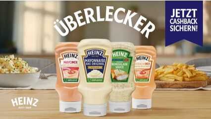Heinz Mayonnaise 50 % Cashback Heinz Mayonnaise 50 % Cashback