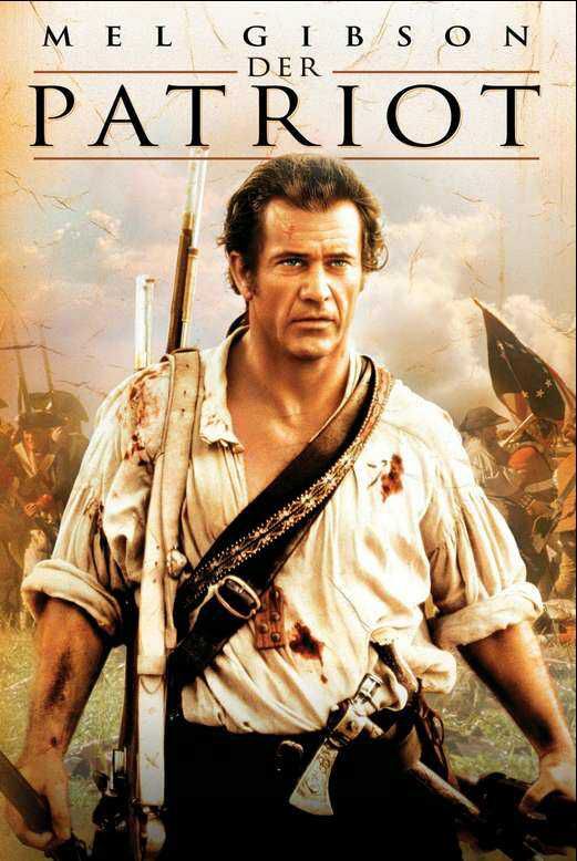 Der Patriot mit Mel Gibson und Heath Ledger, als Stream oder zum Herunterladen aus der 3Sat Mediathek KOSTENLOS statt  3,99€