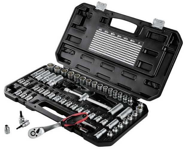 PARKSIDE Steckschlüsselsatz »PSSS 65 A1«, 3/8 Zoll, 65-teilig 32,99€ statt 44,99€ PARKSIDE Steckschlüsselsatz »PSSS 65 A1«, 3/8 Zoll, 65 teilig 32,99€ statt 44,99€