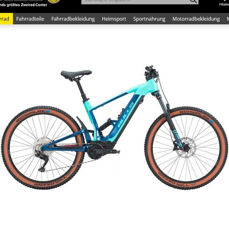 Bulls E Stream EVA TR1 E Bike Mountainbike Fully 27.5 blau 2.731,90€ statt 3.325,95€
