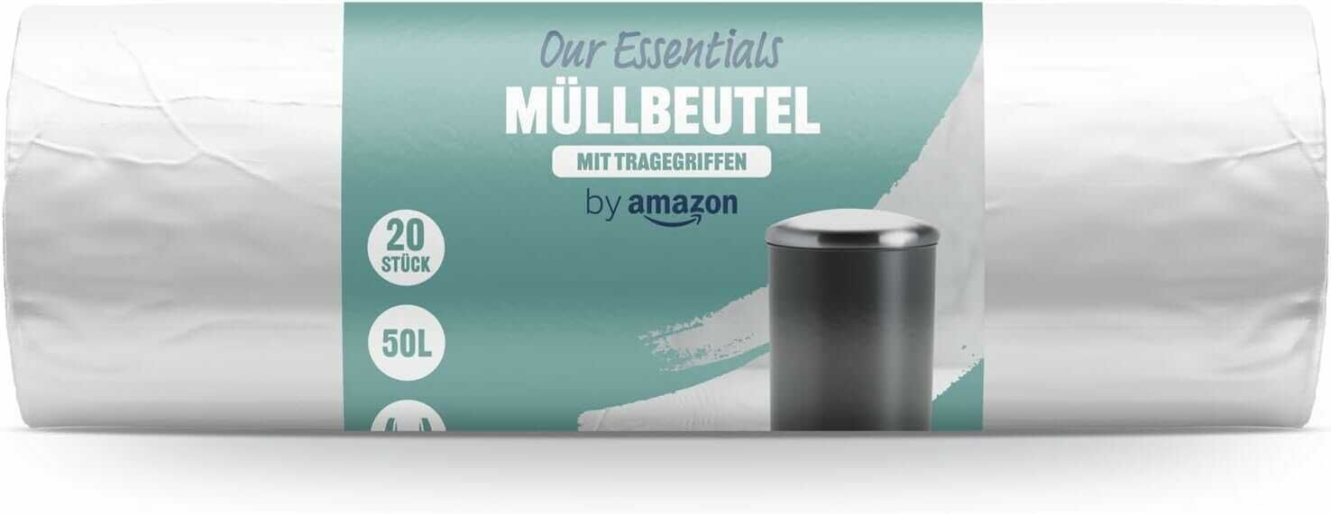 Amazon Müllbeutel 20 x 50L (Prime Spar-Abo) 0,55€ statt 0,98€ Amazon Müllbeutel 20 x 50L (Prime Spar Abo) 0,55€ statt 0,98€