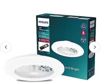 Philips LED Amigo Deckenventilator mit Beleuchtung und Glitzereffek Philips LED Amigo Deckenventilator mit Beleuchtung und Glitzereffek
