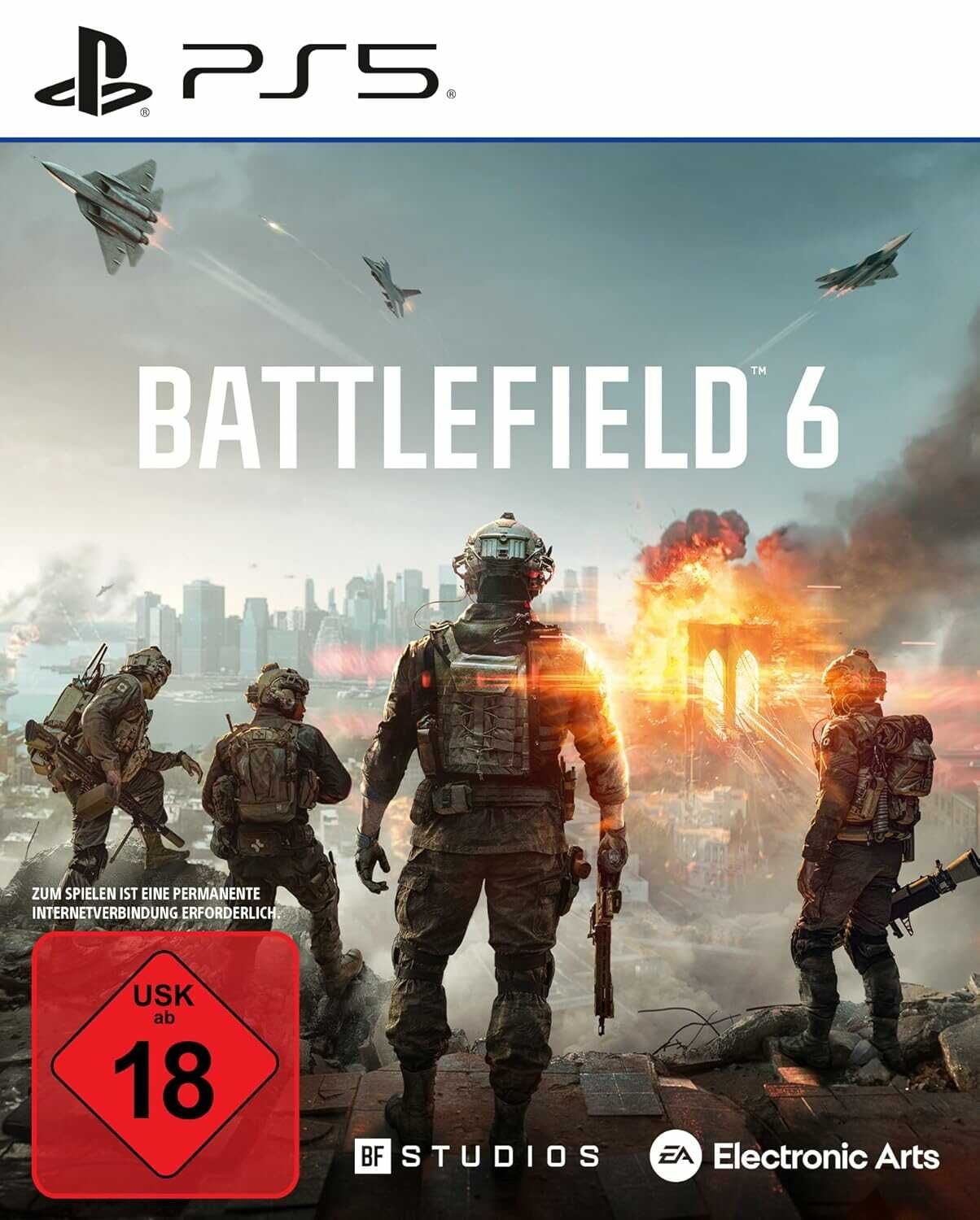 Battlefield 6 - Playstation 5 für 40,62€ inkl. Versand (Amazon) 40,62€ statt 49,99€ Battlefield 6 Playstation 5 für 40,62€ inkl. Versand (Amazon) 40,62€ statt 49,99€