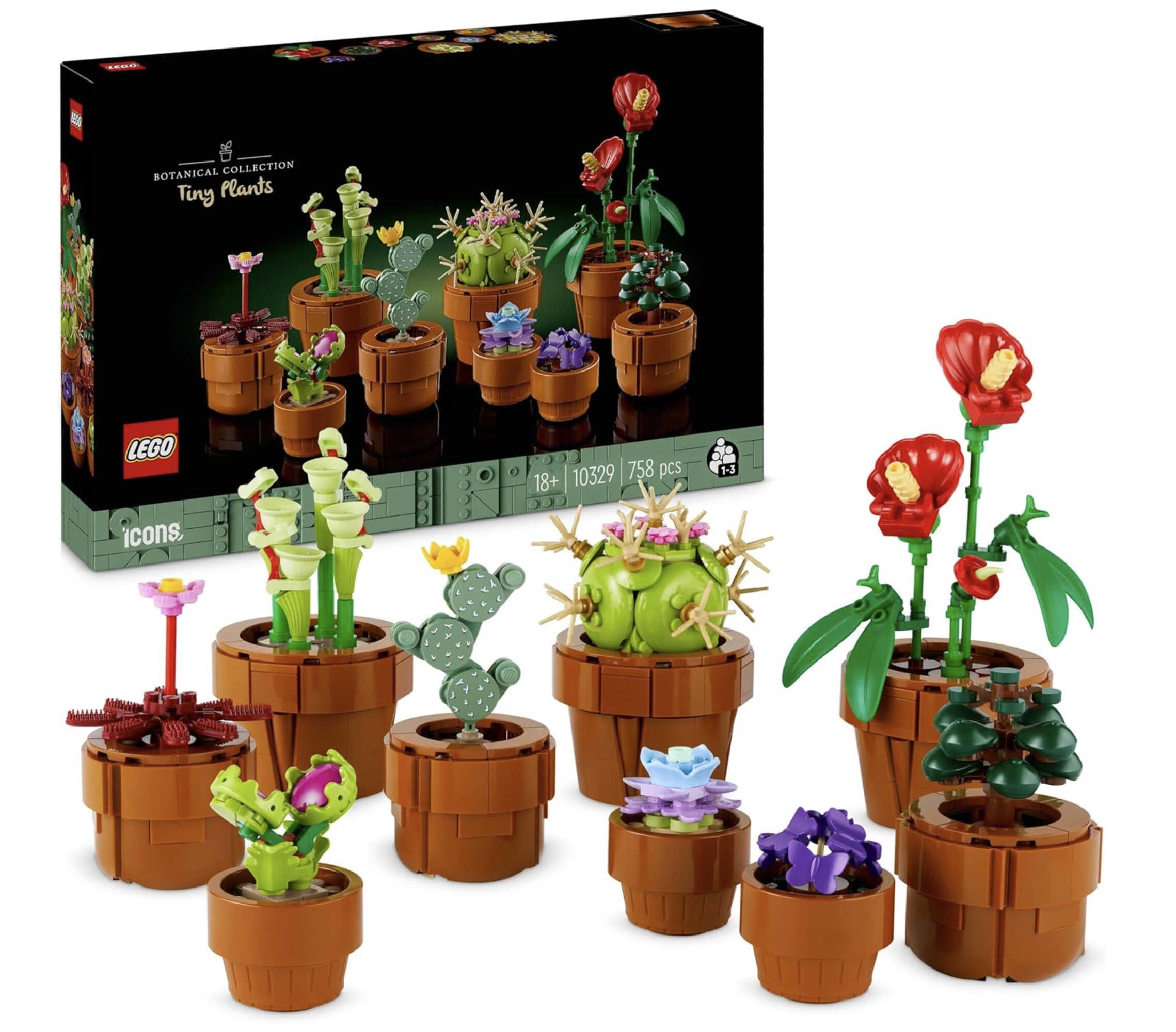 LEGO Icons   Botanical Collection Mini Pflanzen (10329) ab 29,99€ statt 34,99€