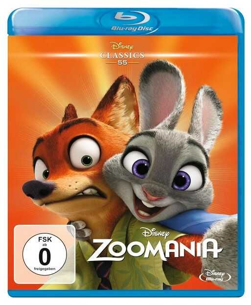[Prime] Disney Zoomania Teil 1 (Blu ray) für 5,67€ statt 9,99€