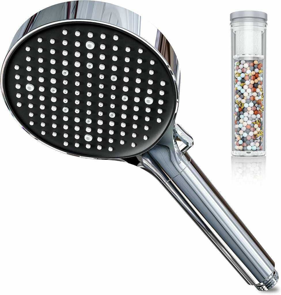 [Prime] Magichome Hochdruck Duschkopf mit 25 Schicht Filter, 6 Strahlarten, wassersparend & einhändig bedienbar