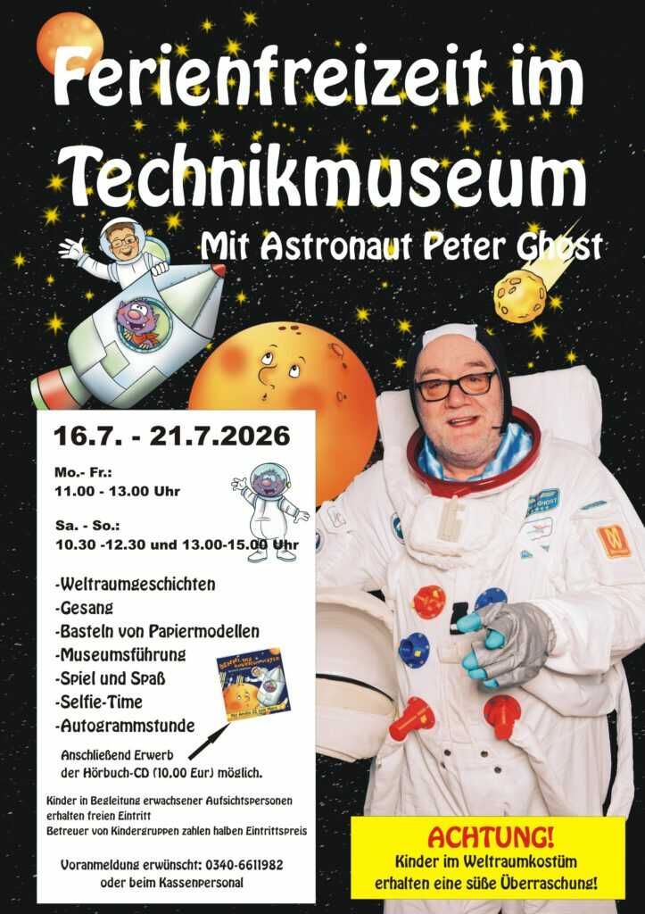 Technikmuseum „Hugo Junkers“ Dessau   kostenfreier Eintritt