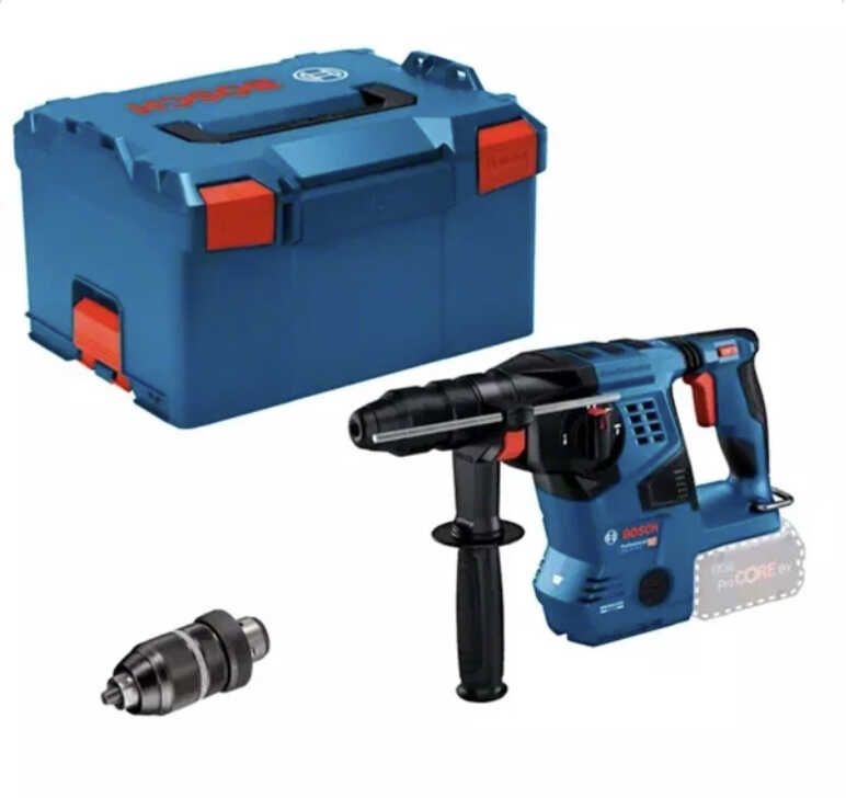Bosch Akku Bohrhammer GBH 18V 28 CF Professional solo, 18 Volt für 316,99€ statt 335,95€