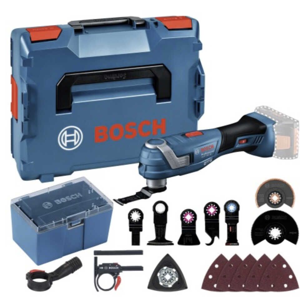 Bosch Professional Akku-Multi-Cutter GOP 18V-34 Solo mit Zubehör-Set in L-BOXX für 228,90€ statt 252,88€ Bosch Professional Akku Multi Cutter GOP 18V 34 Solo mit Zubehör Set in L BOXX für 228,90€ statt 252,88€