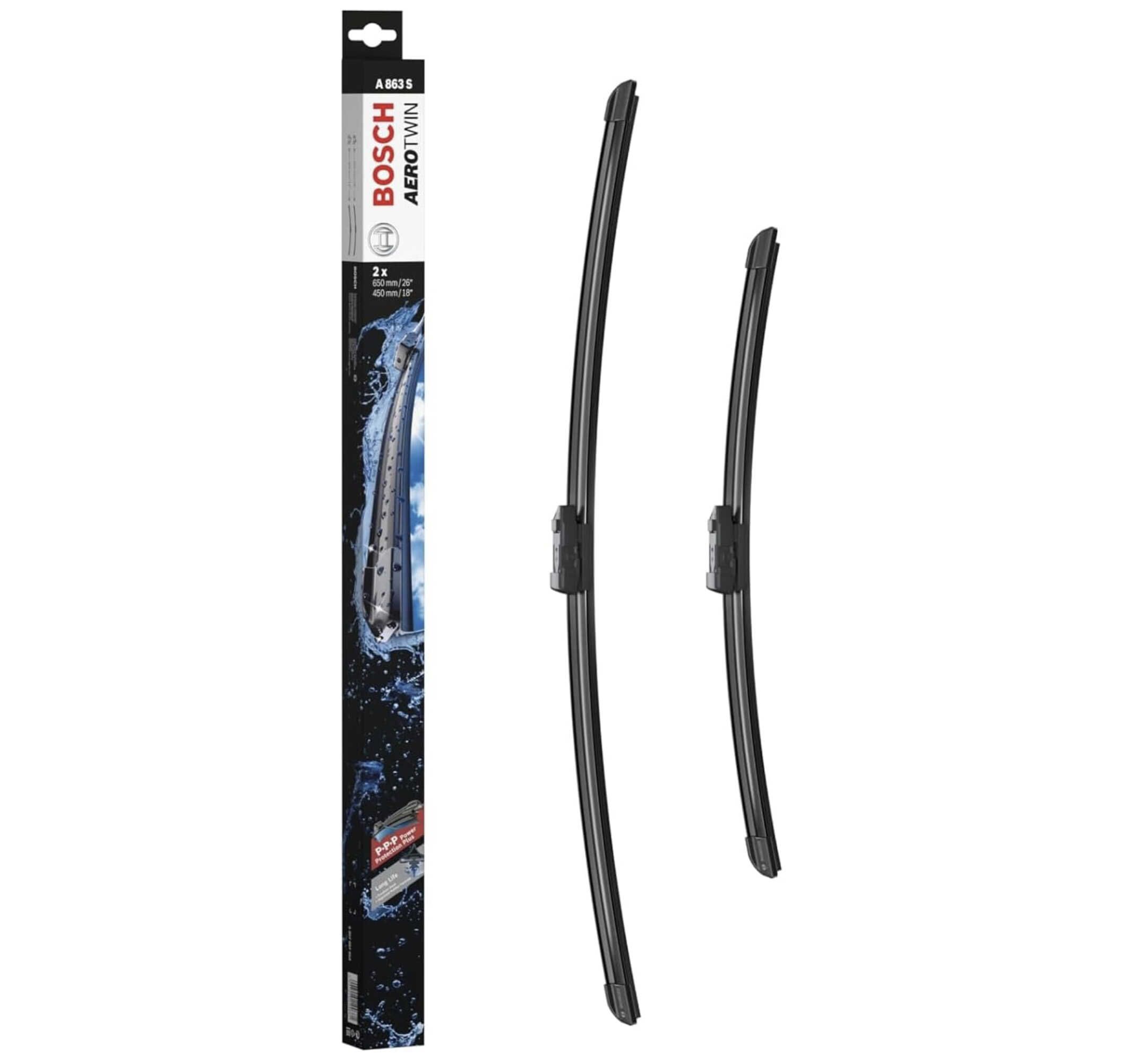 2er Set Bosch Aerotwin A863S Front Scheibenwischer für 17,49€ statt 20,56€