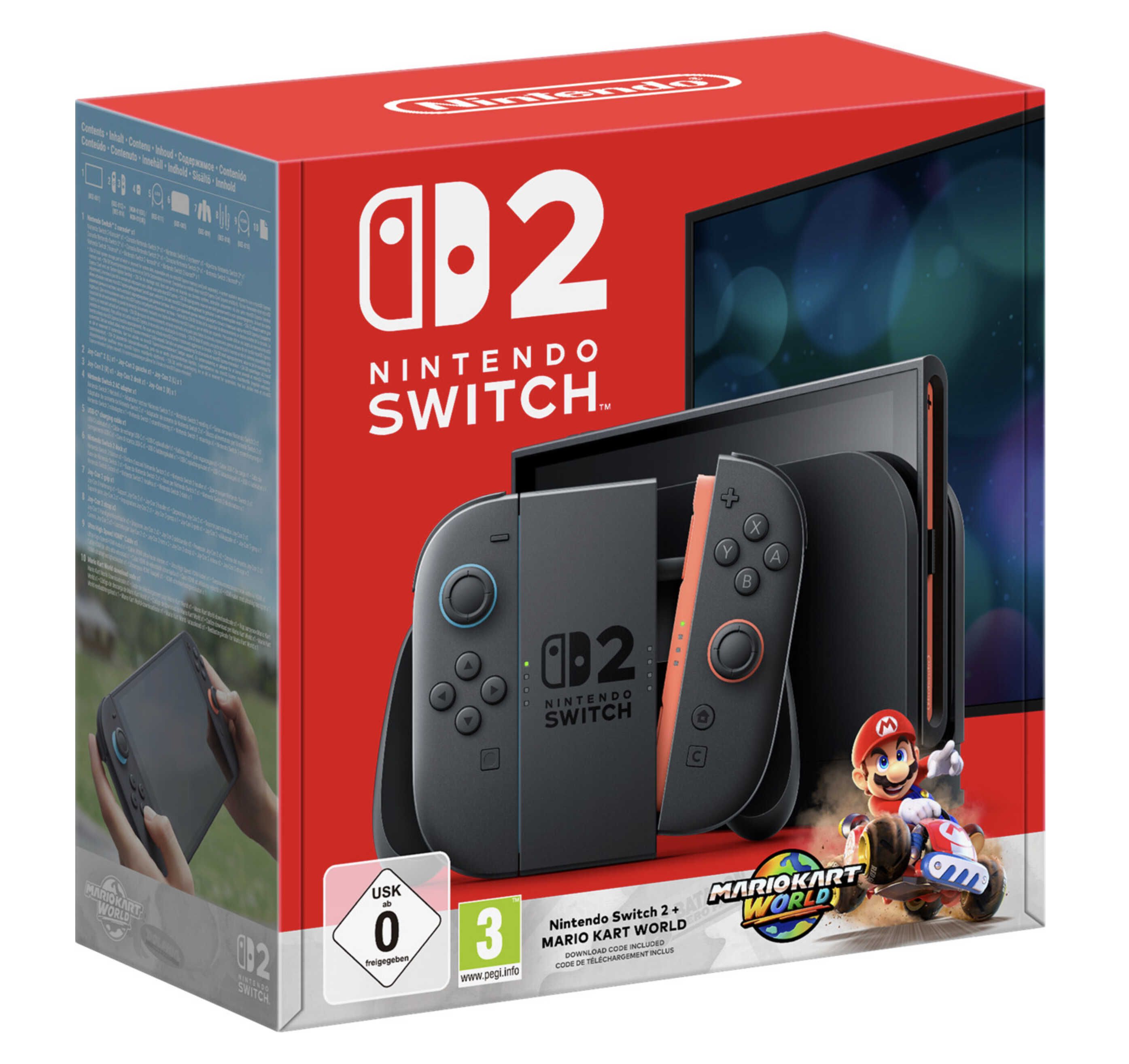 Nintendo Switch 2 inkl. Mario Kart World für 419,33€ statt 459,90€