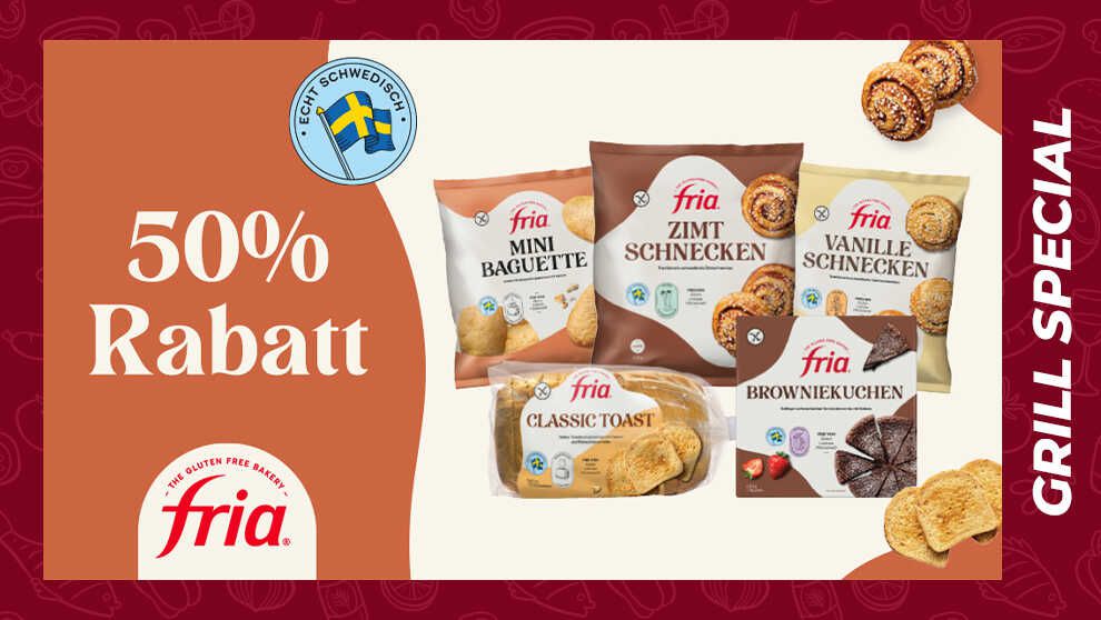Fria Sortiment > 50% Cashback