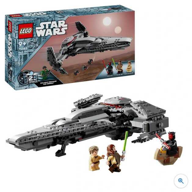 LEGO Star Wars 75383 Darth Mauls Sith Infiltrator  59,99€ statt 77,82€