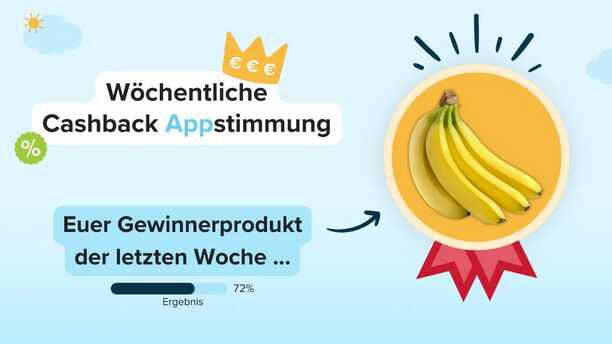 Bananen 0,40€ Cashback
