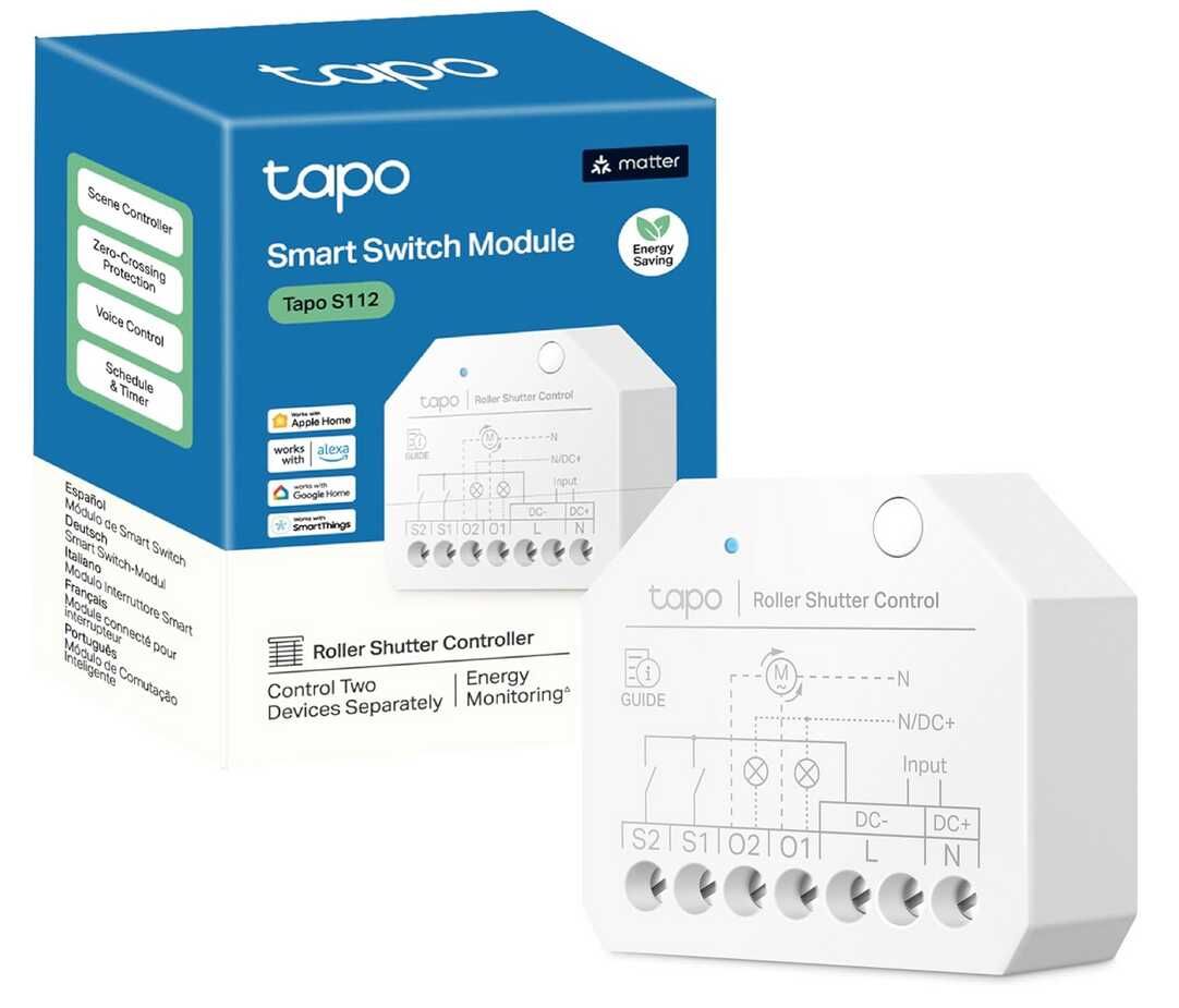 [Prime] Tapo S112 | 2 Kanal WLAN und Bluetooth Smart Relaisschalter – 6A   15,99€ statt 22,99€
