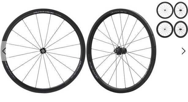 Shimano DURA ACE WH R9200 TU 28 Tubular Carbon  Laufradsatz 579,99€ statt 1.299€