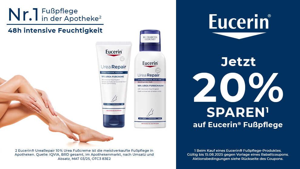 Eucerin® UreaRepair 20% Cashback
