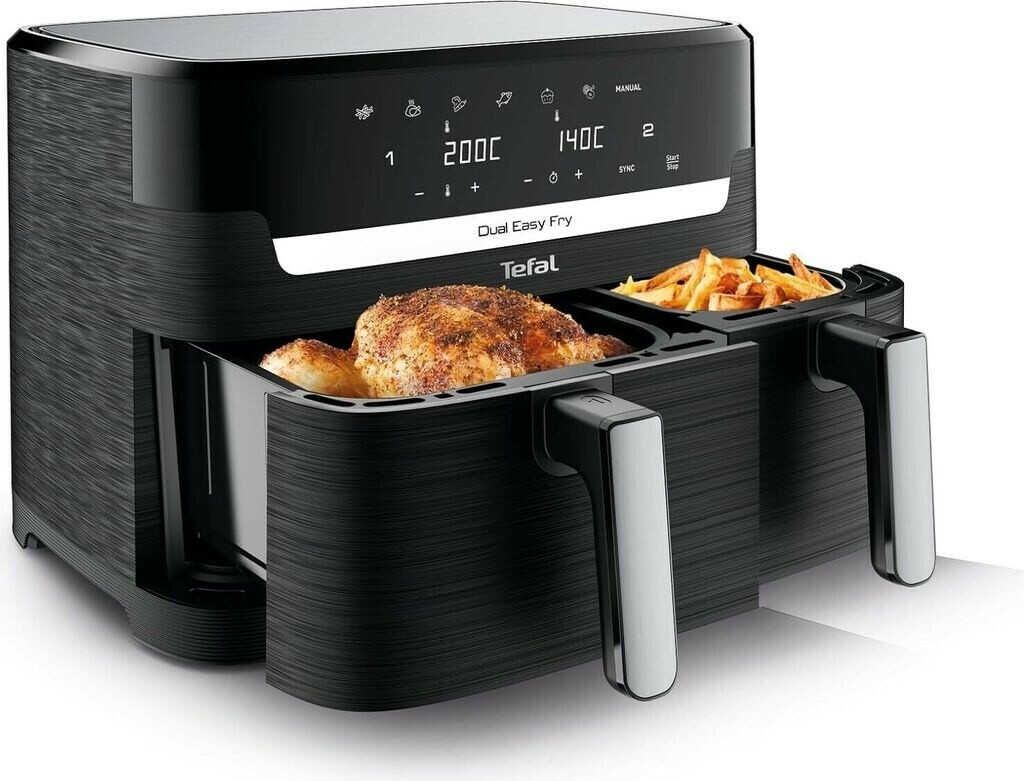Tefal EY901N Doppel-Airfryer XL | 8,3 L | 2700 W Tefal EY901N Doppel Airfryer XL | 8,3 L | 2700 W