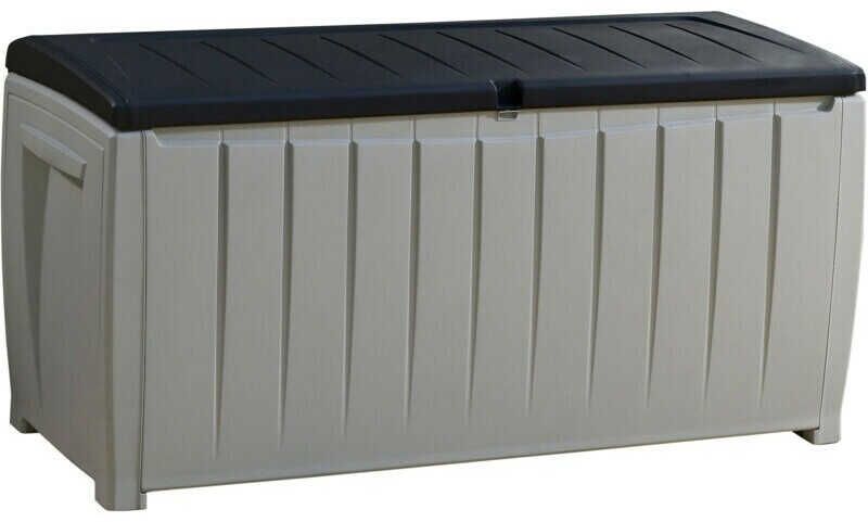 Keter Novel Aufbewahrungsbox | Schwarz | 340 Liter